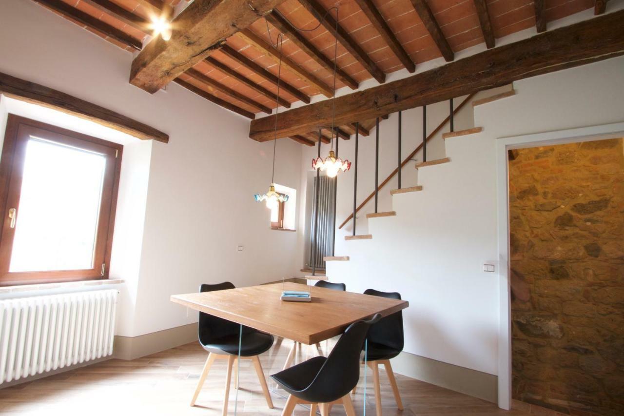Torre Appartamento Con Vista Monticchiello Dış mekan fotoğraf