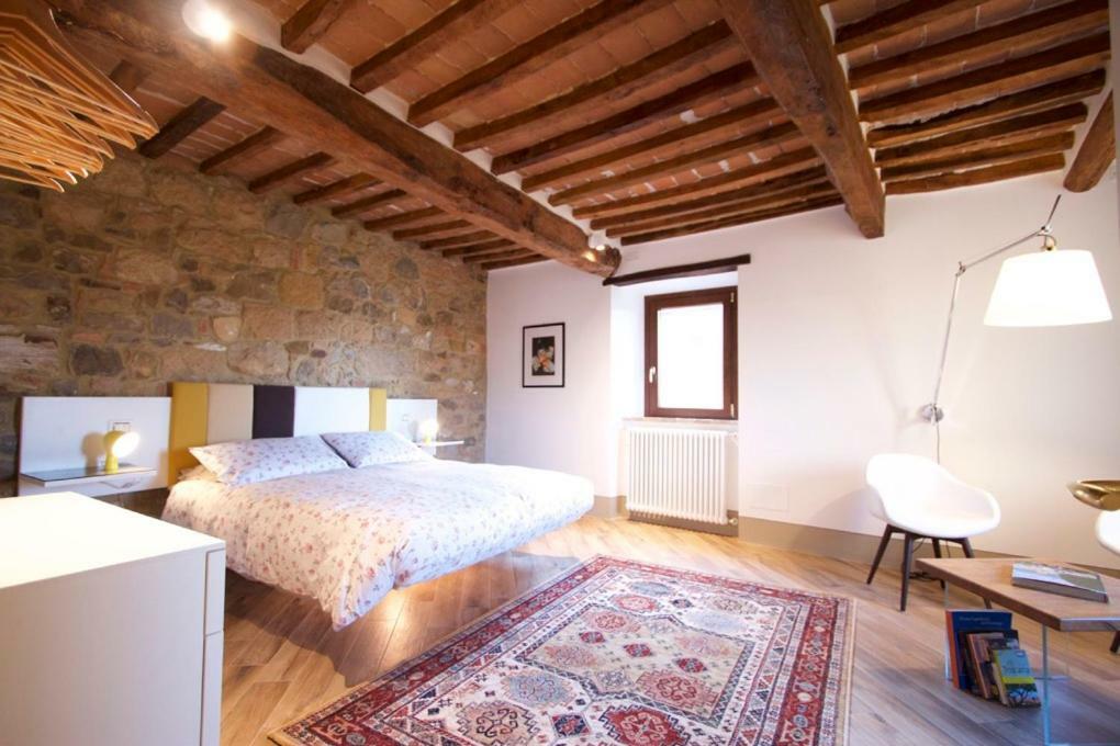 Torre Appartamento Con Vista Monticchiello Dış mekan fotoğraf